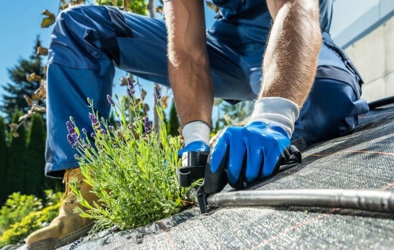 Garden Irrigation Installation detail
