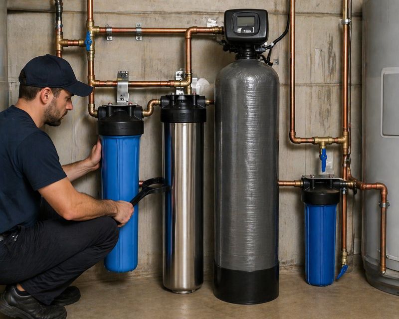 Whole Home Water Filtration in Richmond, VA